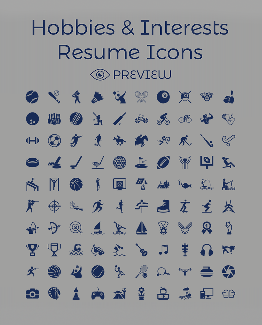 creative resume  cv  design  cover letter template  4 psd mock-ups  u0026 100 resume icons