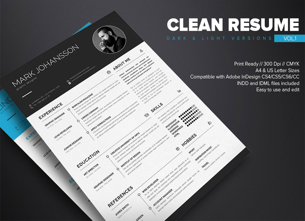 Free-Clean-Resume-Template-in-PSD-Ai-&-INDD